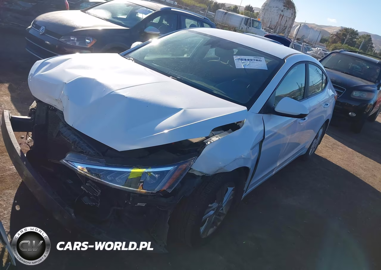 2019 Hyundai Elantra Sel VIN:5NPD84LF2KH439935 - 2