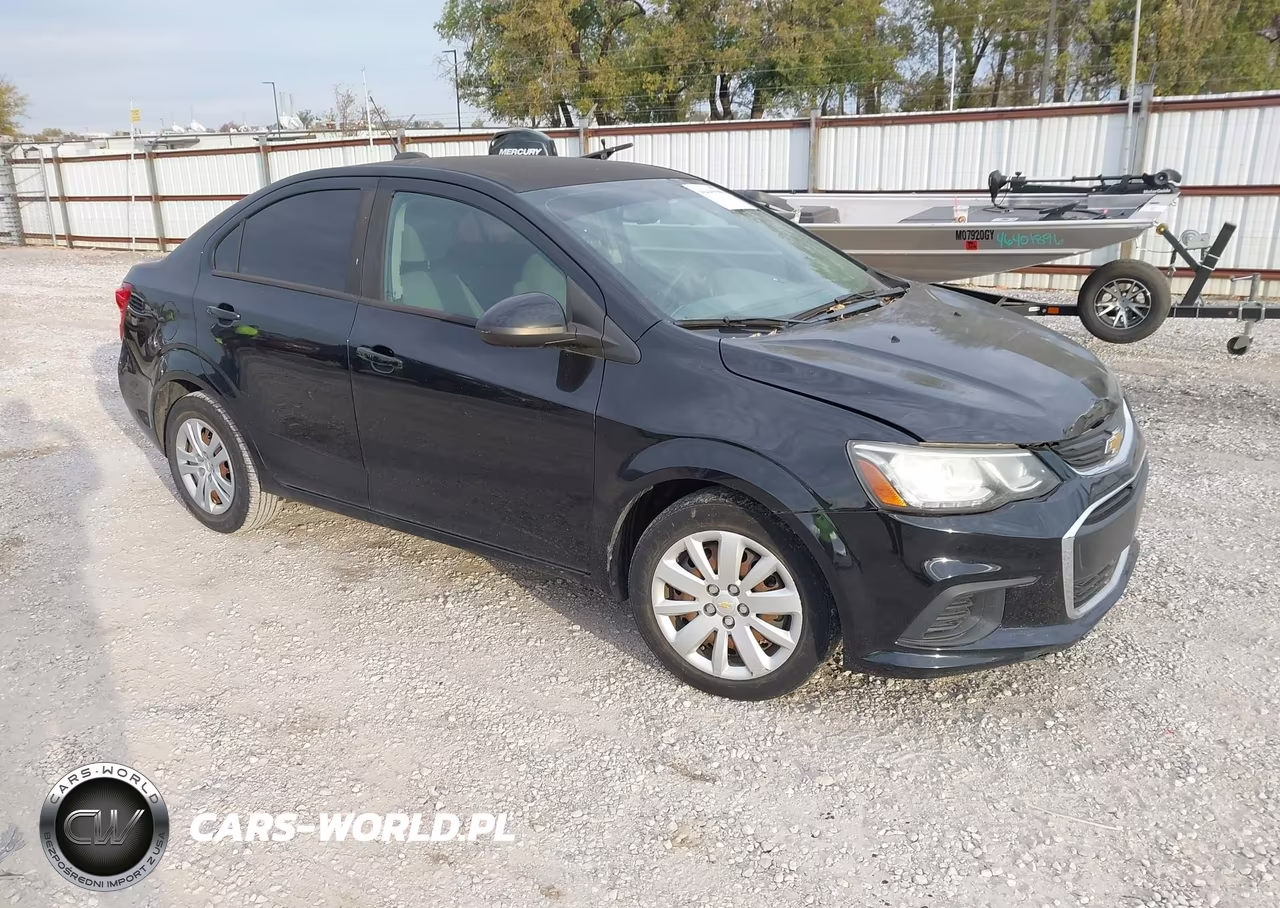 2017 Chevrolet Sonic Ls Auto VIN:1G1JB5SH6H4148536 - 1