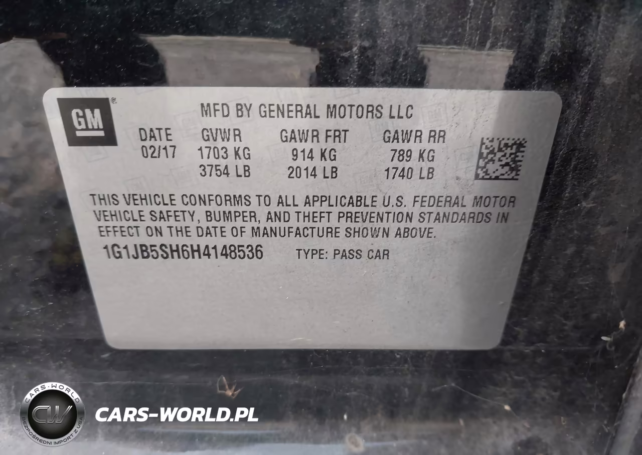 2017 Chevrolet Sonic Ls Auto VIN:1G1JB5SH6H4148536 - 9