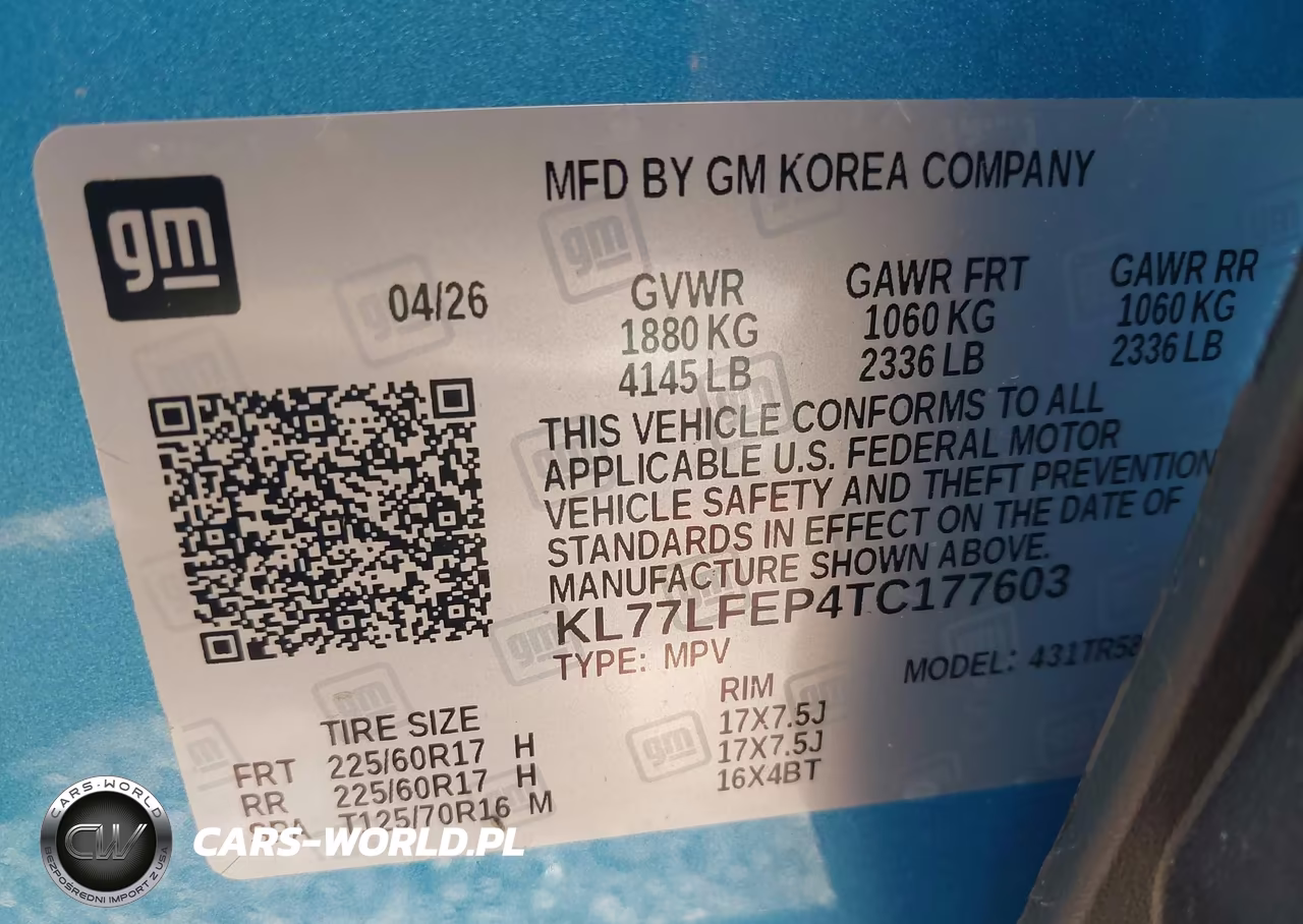 2026 Chevrolet Trax Fwd Ls VIN:KL77LFEP4TC177603 - 9