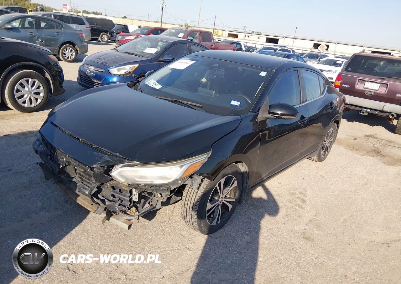 2020 Nissan Sentra Sv Xtronic Cvt VIN:3N1AB8CV0LY210857 - 2
