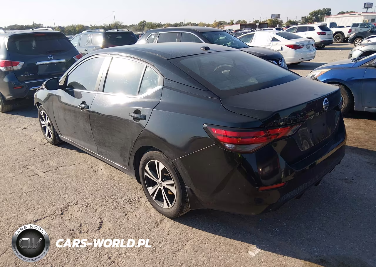 2020 Nissan Sentra Sv Xtronic Cvt VIN:3N1AB8CV0LY210857 - 3