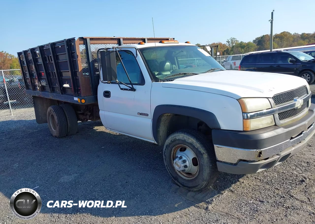 2004 Chevrolet Silverado 3500 Chassis Work Truck VIN:1GBJC34U84E220185 - 1
