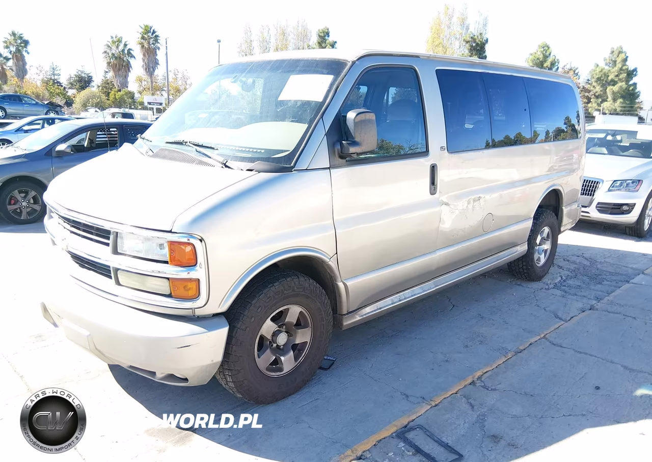 2002 Chevrolet Express Lt VIN:1GNFG65R521151260 - 2