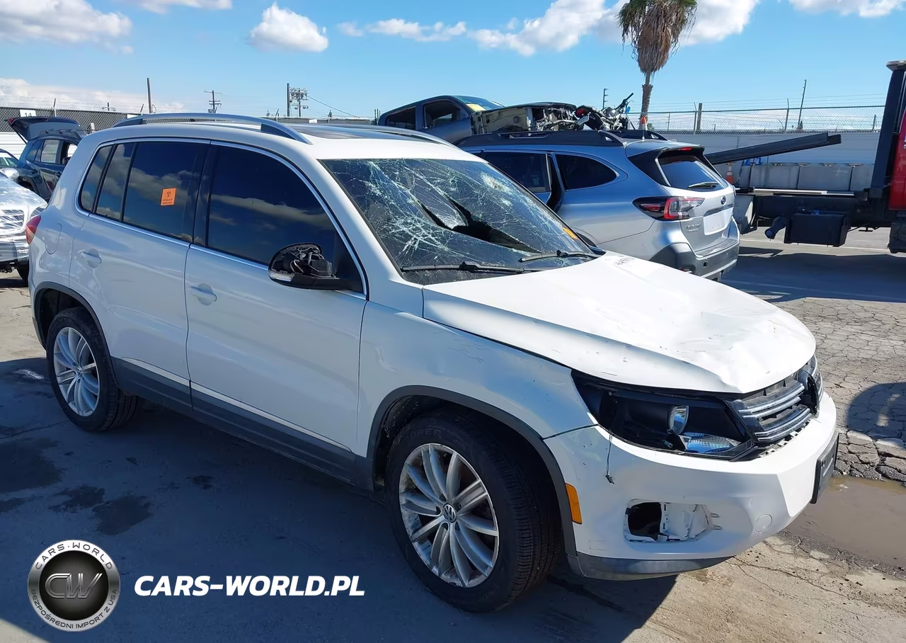 2014 Volkswagen Tiguan Sel VIN:WVGAV3AXXEW540958 - 1