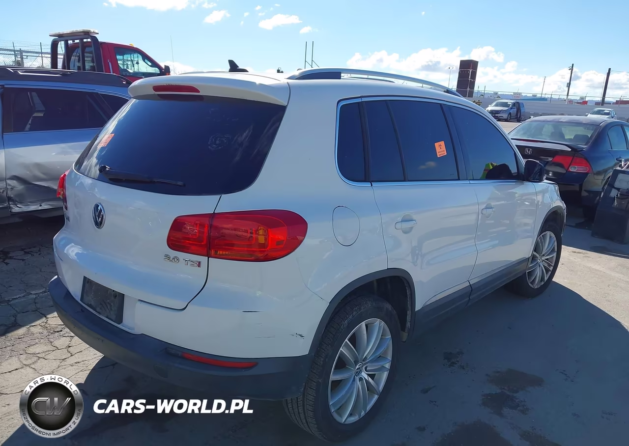 2014 Volkswagen Tiguan Sel VIN:WVGAV3AXXEW540958 - 4