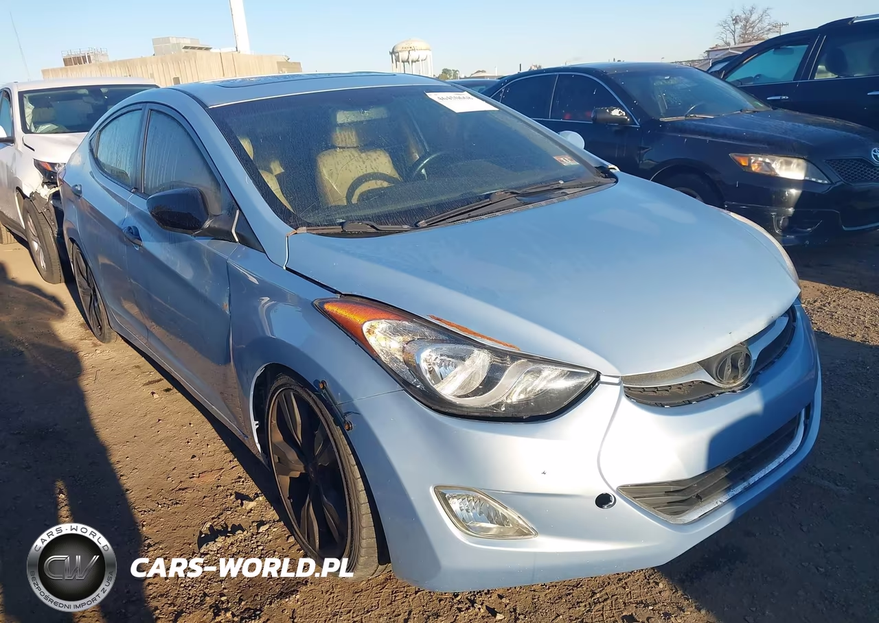 2012 Hyundai Elantra Limited (Ulsan Plant) VIN:KMHDH4AE9CU499708 - 1