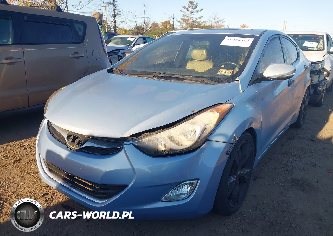 2012 Hyundai Elantra Limited (Ulsan Plant) VIN:KMHDH4AE9CU499708 - 2