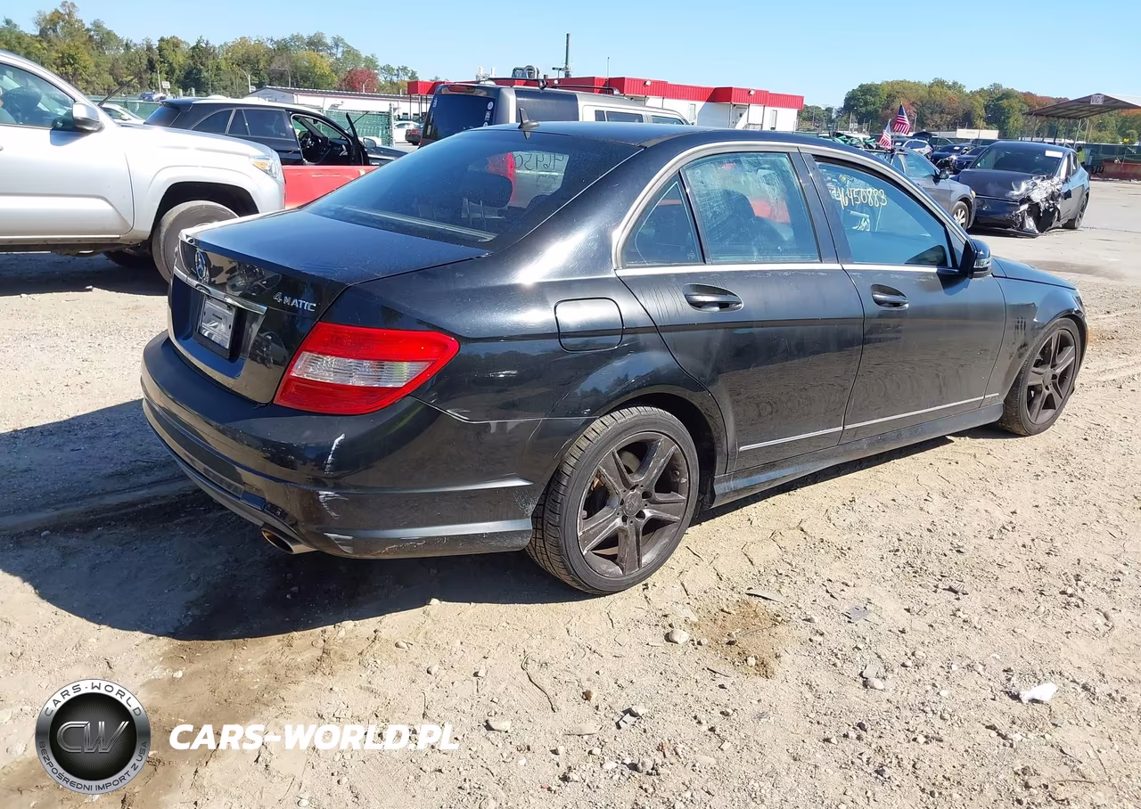 2011 Mercedes-Benz C 300 Luxury 4Matic-Sport 4Matic VIN:WDDGF8BB7BR166207 - 4