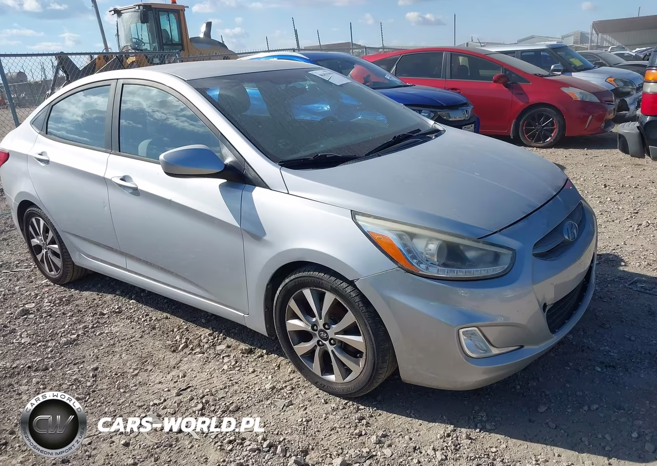 2016 Hyundai Accent Se VIN:KMHCU4AE9GU117495 - 1