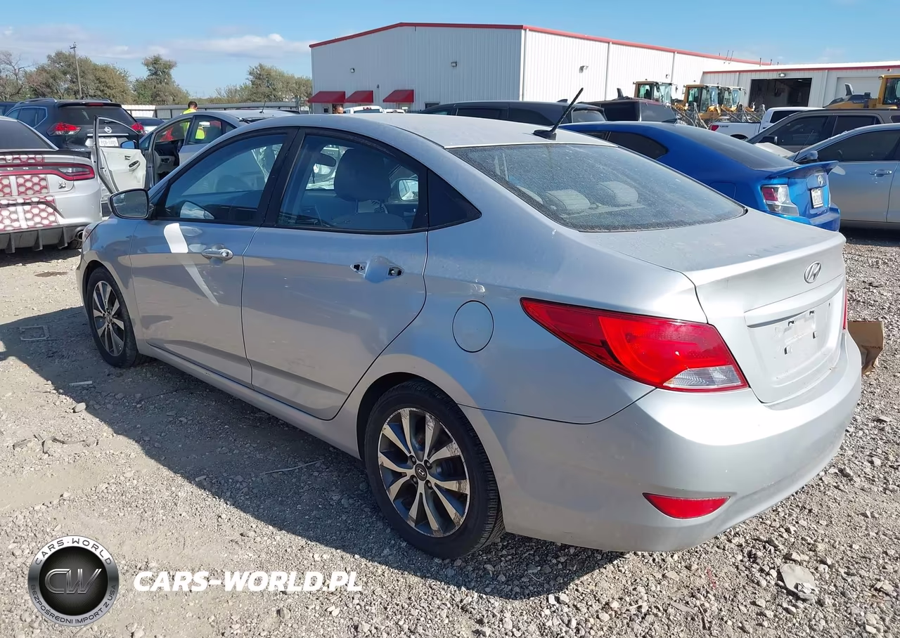 2016 Hyundai Accent Se VIN:KMHCU4AE9GU117495 - 3
