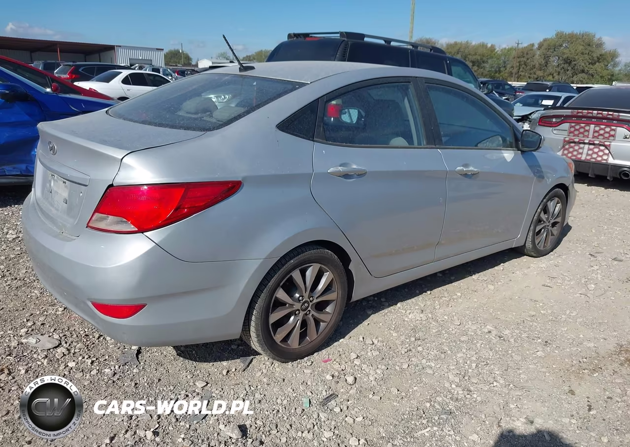 2016 Hyundai Accent Se VIN:KMHCU4AE9GU117495 - 4