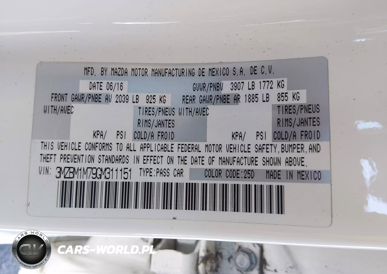 2016 Mazda Mazda3 I Touring VIN:3MZBM1M79GM311151 - 9