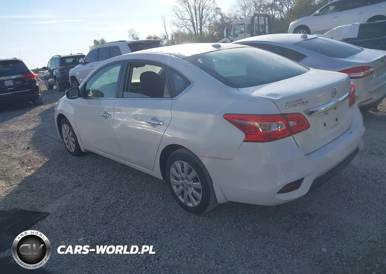 2017 Nissan Sentra Sv VIN:3N1AB7AP6HY306109 - 3