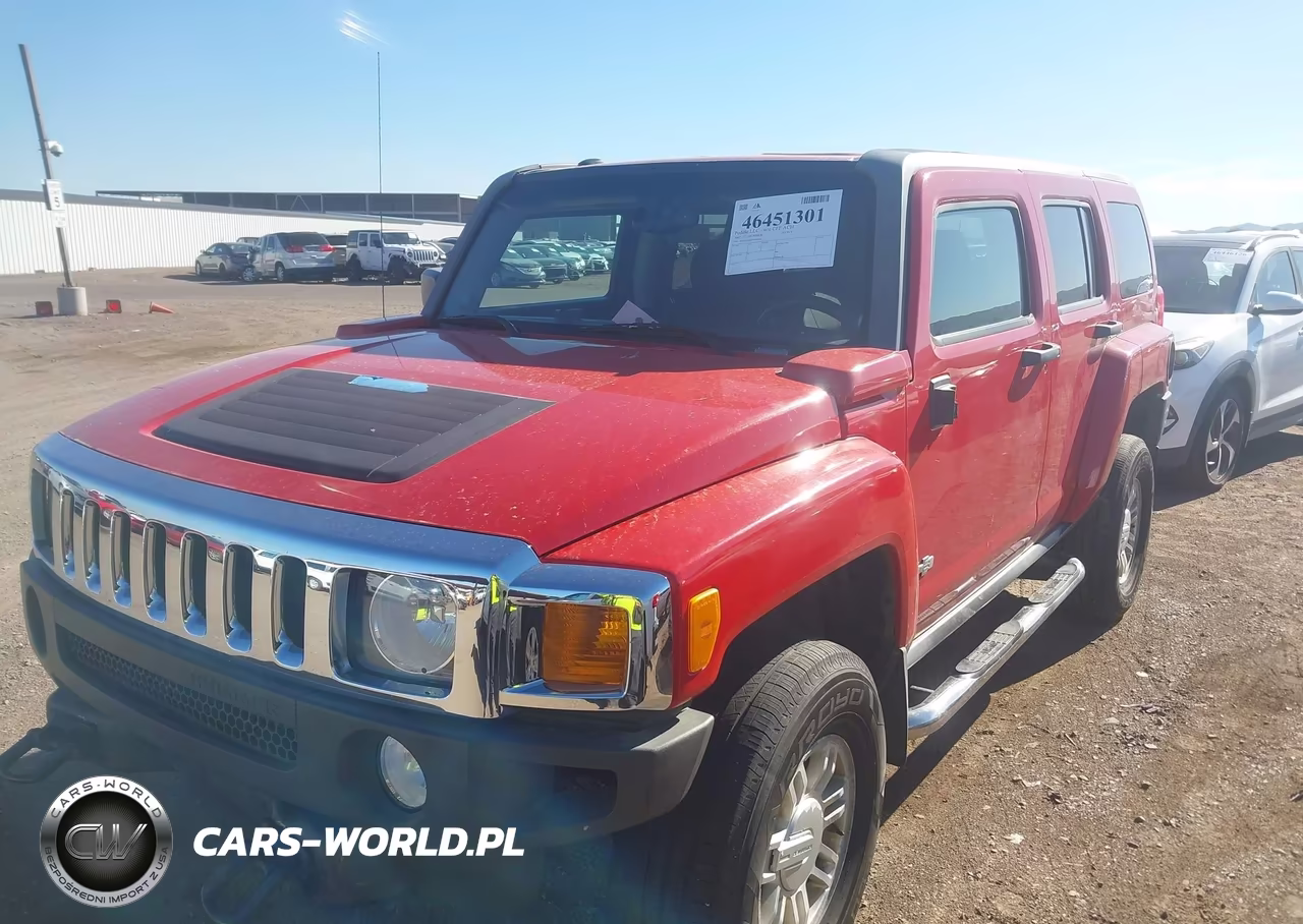 2007 Hummer H3 Suv VIN:5GTDN13E878100464 - 2