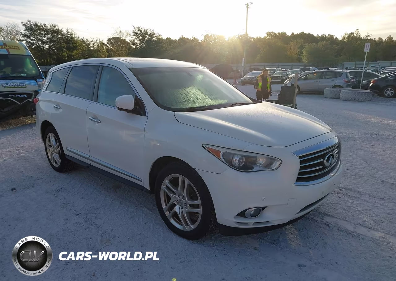 2013 Infiniti Jx35 VIN:5N1AL0MM3DC317621 - 1