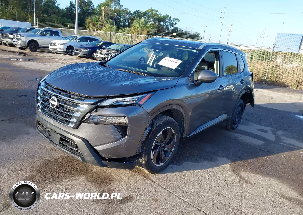 2025 Nissan Rogue Sv Fwd VIN:JN8BT3BAXSW007470 - 2