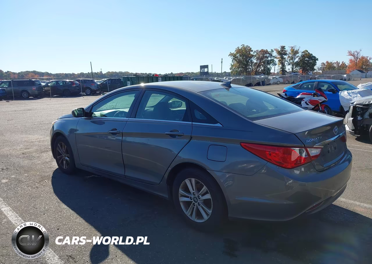 2012 Hyundai Sonata Gls VIN:5NPEB4AC0CH343477 - 3