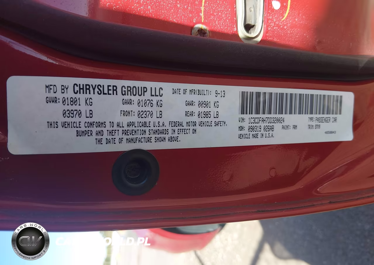2013 Dodge Dart Aero VIN:1C3CDFAH7DD320024 - 9