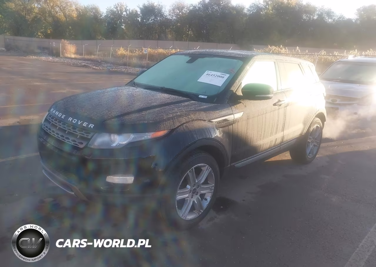 2012 Land Rover Range Rover Evoque Pure Plus VIN:SALVP2BG3CH687657 - 2