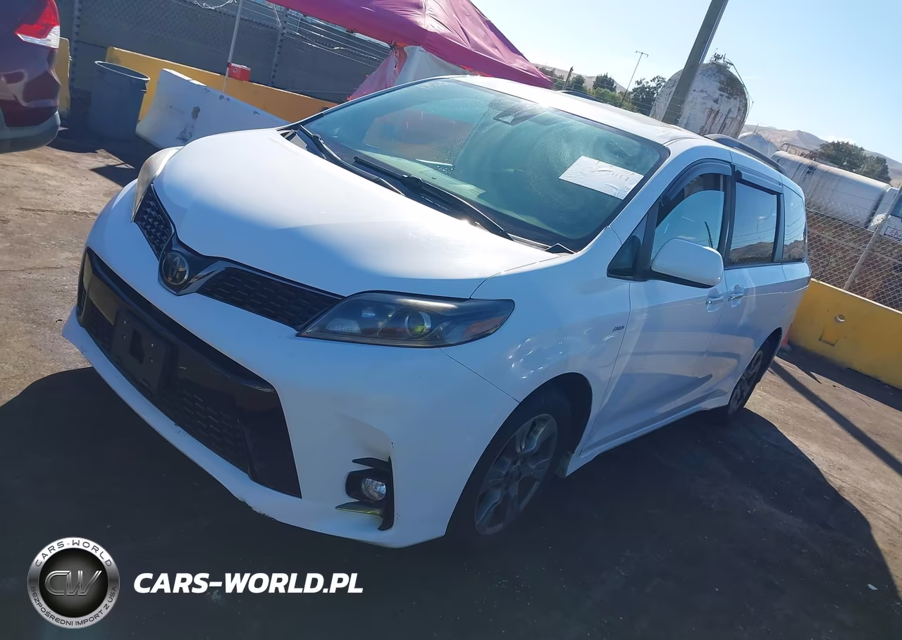 2019 Toyota Sienna Se 7 Passenger VIN:5TDEZ3DC4KS220551 - 2