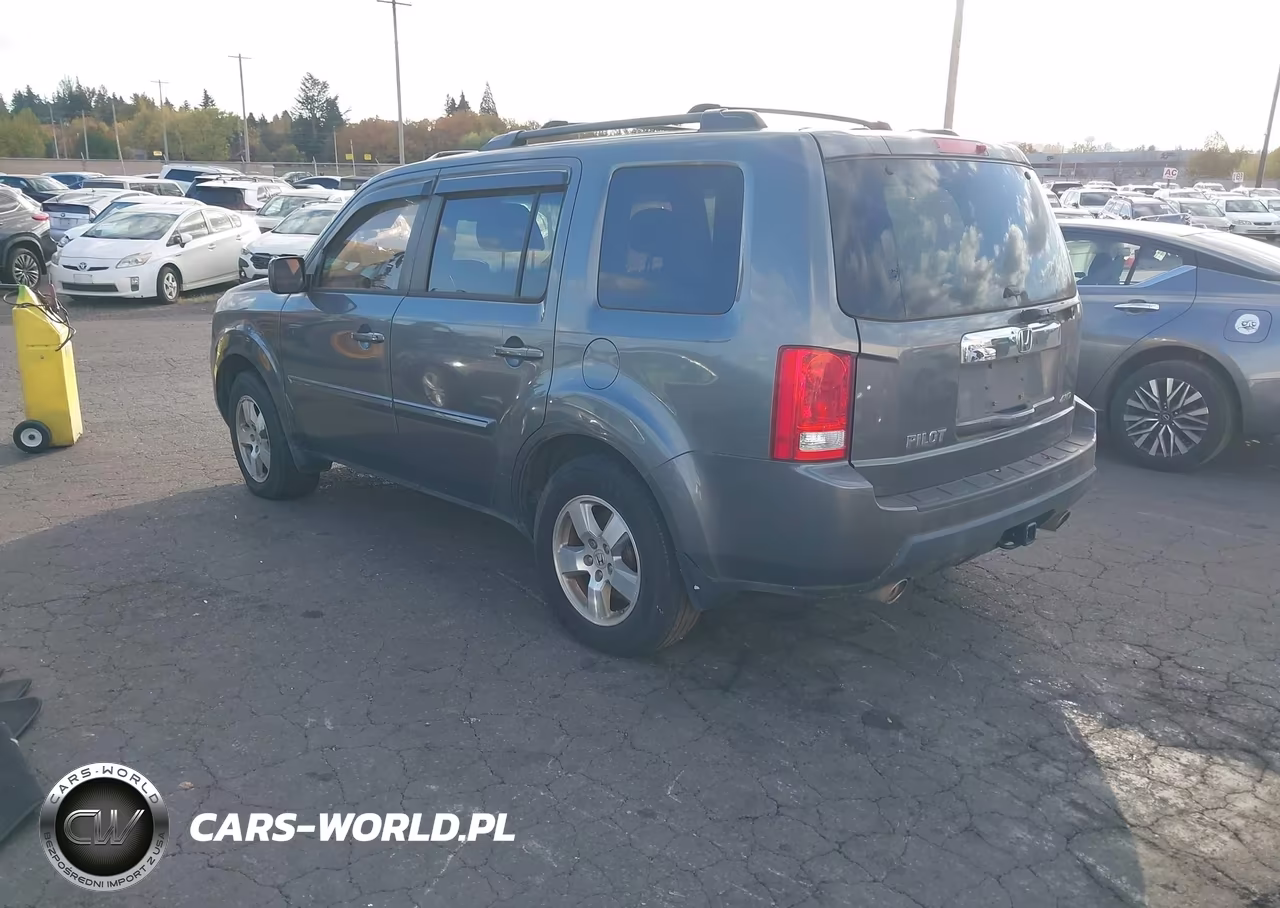 2011 Honda Pilot Ex-L VIN:5FNYF4H65BB037390 - 3