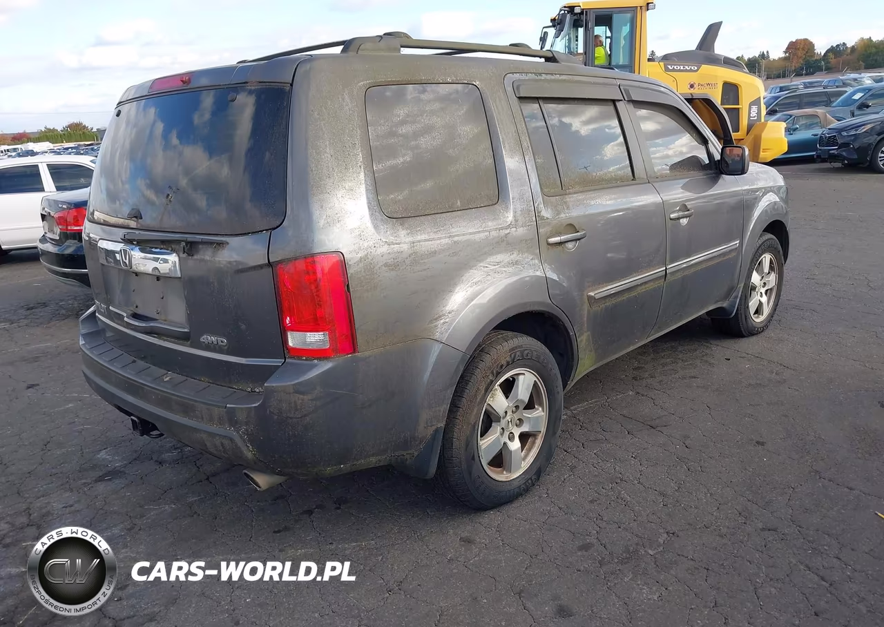 2011 Honda Pilot Ex-L VIN:5FNYF4H65BB037390 - 4