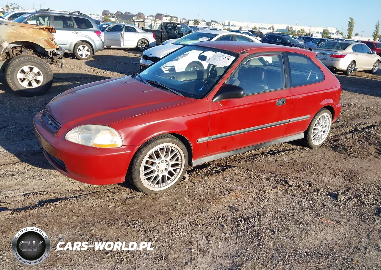 1998 Honda Civic Dx VIN:2HGEJ6340WH104403 - 2