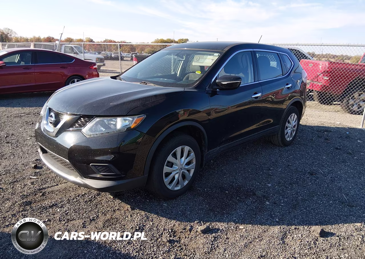 2015 Nissan Rogue S VIN:KNMAT2MV1FP546318 - 2