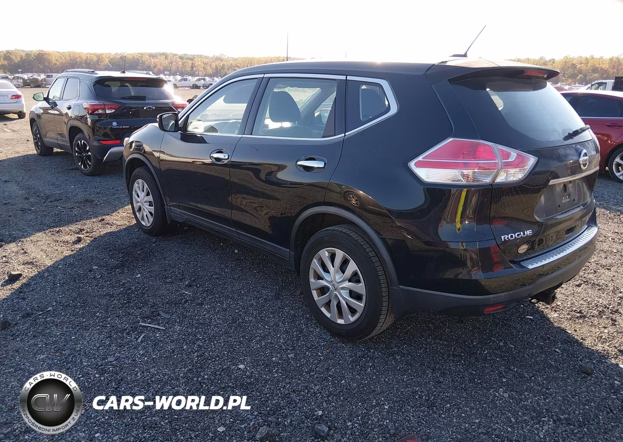 2015 Nissan Rogue S VIN:KNMAT2MV1FP546318 - 3