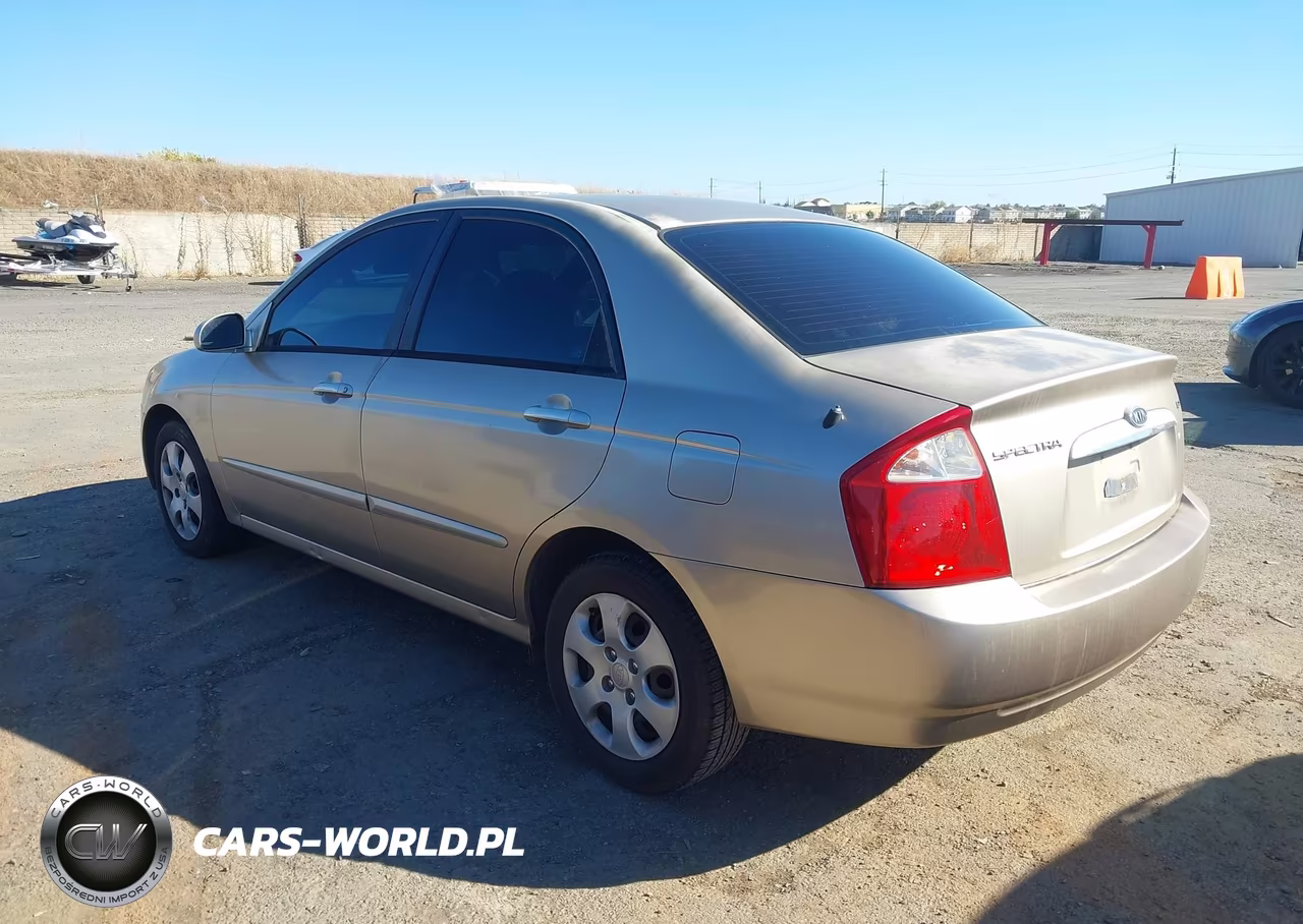 2004 Kia Spectra Ex-Lx VIN:KNAFE121745043909 - 3