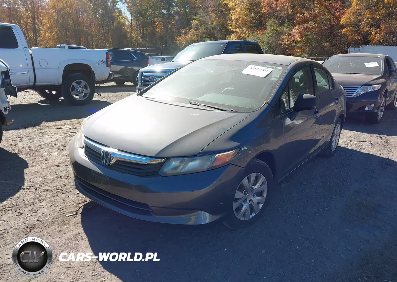 2012 Honda Civic Lx VIN:2HGFB2F50CH330886 - 2