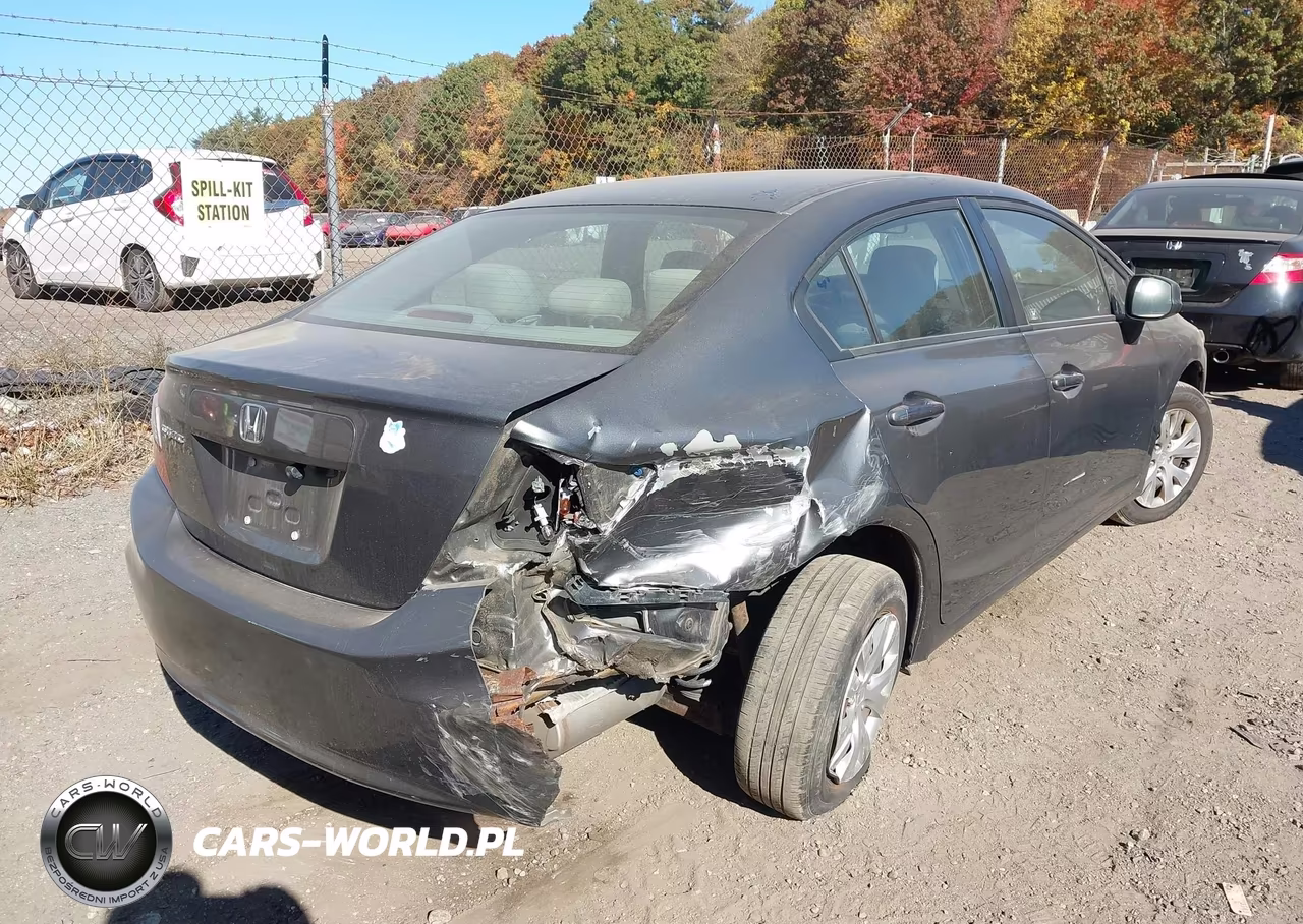 2012 Honda Civic Lx VIN:2HGFB2F50CH330886 - 6