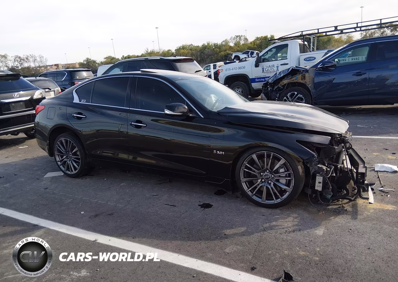 2016 Infiniti Q50 3.0T Red Sport 400 VIN:JN1FV7AP7GM420098 - 14