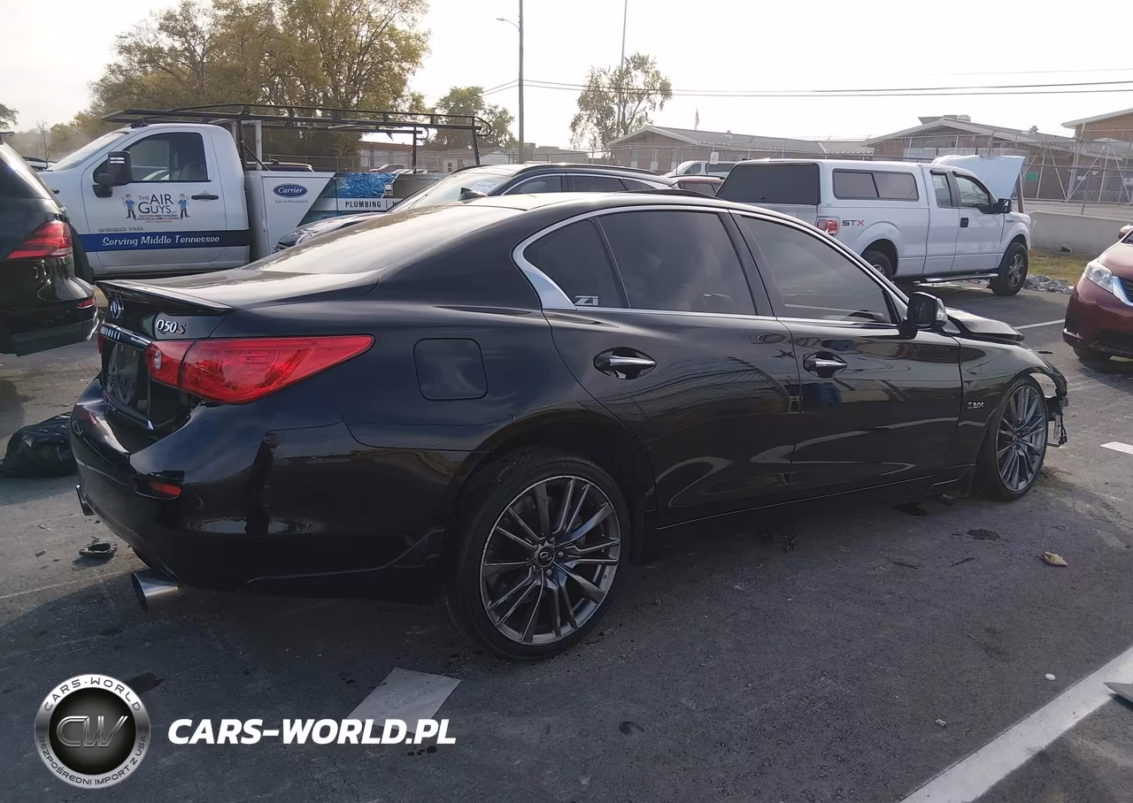 2016 Infiniti Q50 3.0T Red Sport 400 VIN:JN1FV7AP7GM420098 - 4
