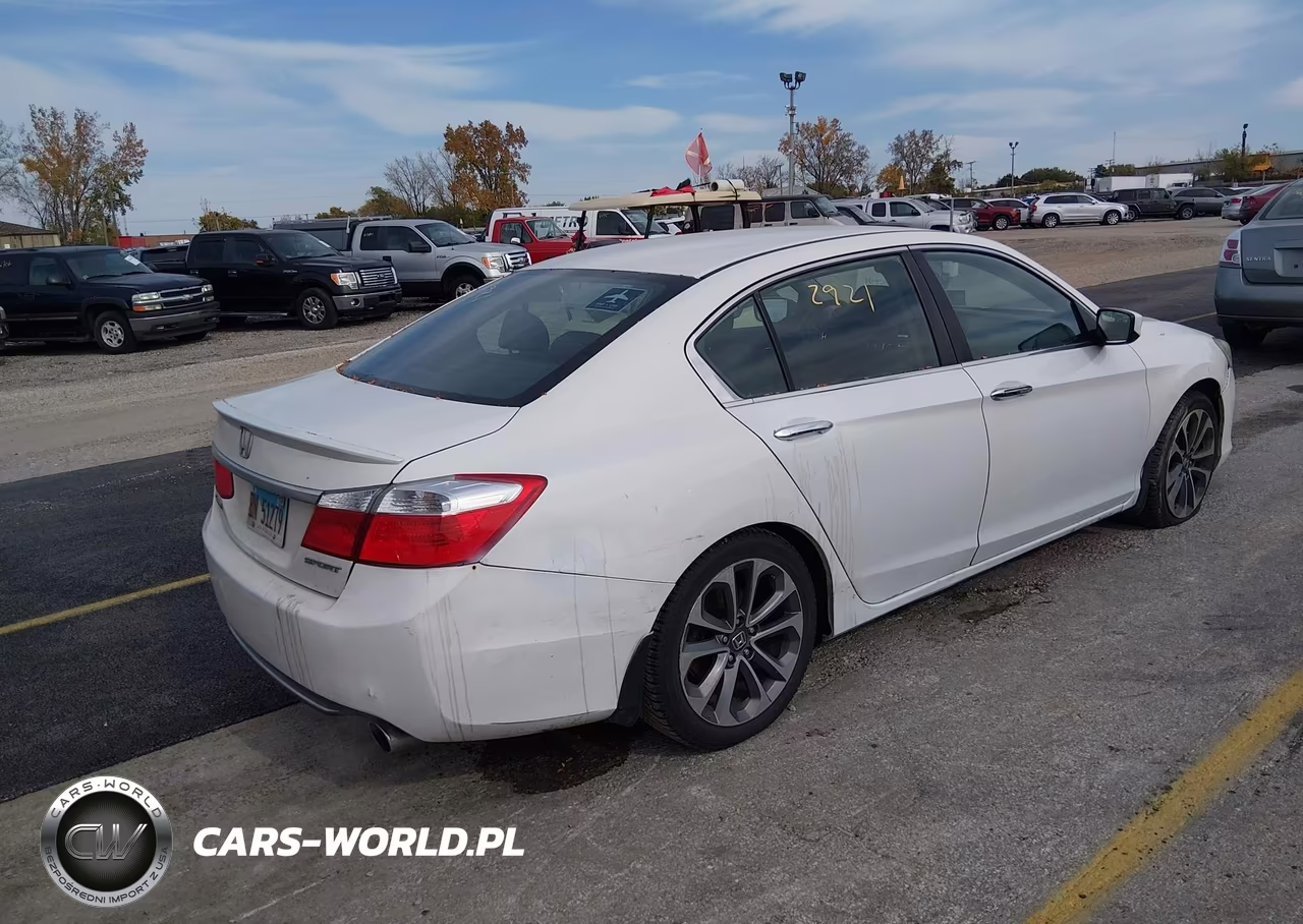 2014 Honda Accord Sport VIN:1HGCR2F54EA210525 - 4