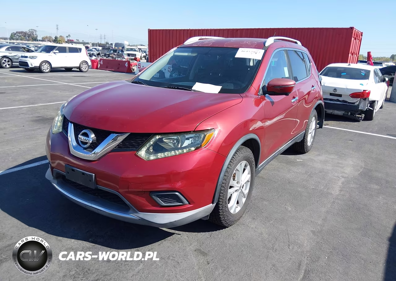 2016 Nissan Rogue Sv VIN:KNMAT2MT1GP651733 - 2
