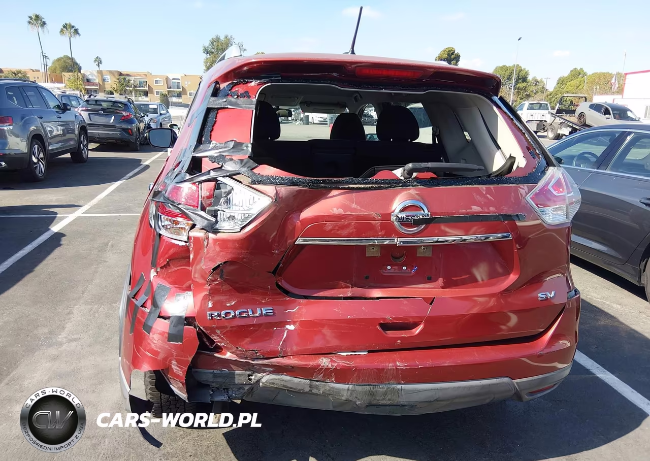 2016 Nissan Rogue Sv VIN:KNMAT2MT1GP651733 - 6