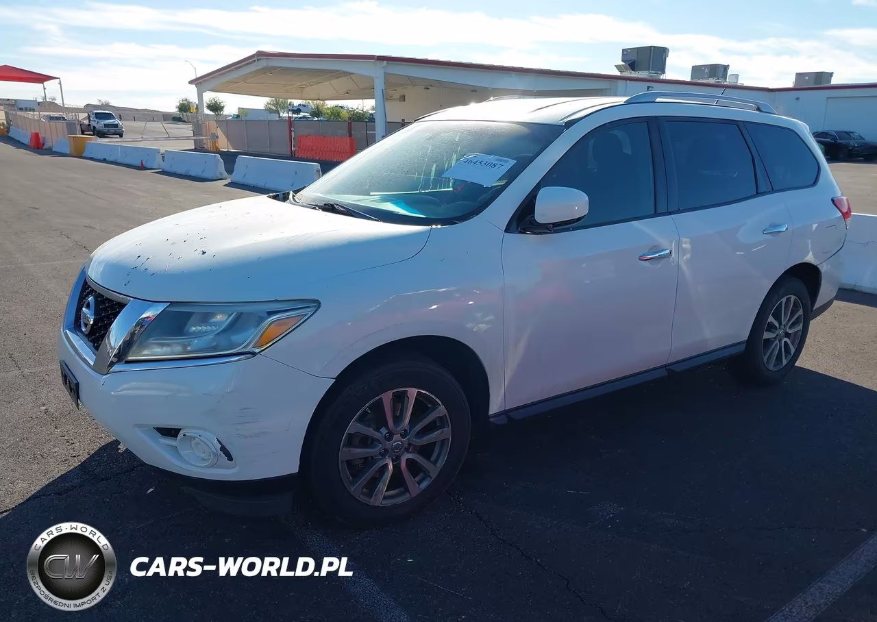2016 Nissan Pathfinder Platinum-S-Sl-Sv VIN:5N1AR2MN2GC627766 - 2
