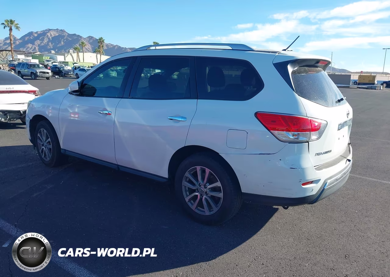 2016 Nissan Pathfinder Platinum-S-Sl-Sv VIN:5N1AR2MN2GC627766 - 3