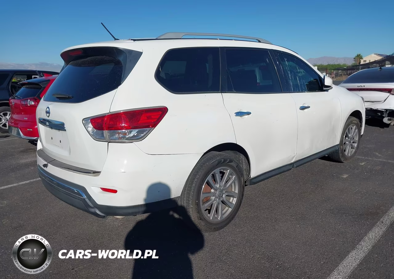 2016 Nissan Pathfinder Platinum-S-Sl-Sv VIN:5N1AR2MN2GC627766 - 4