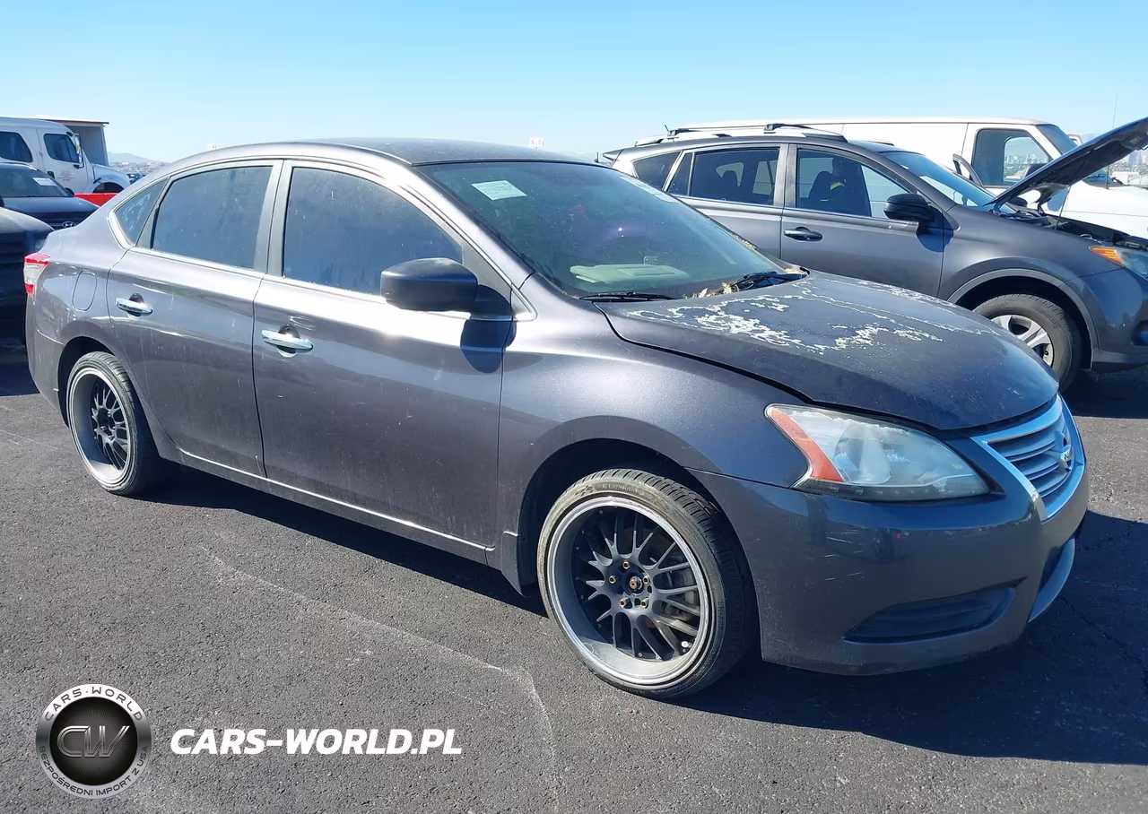 2013 Nissan Sentra Sv VIN:3N1AB7AP0DL777180 - 1