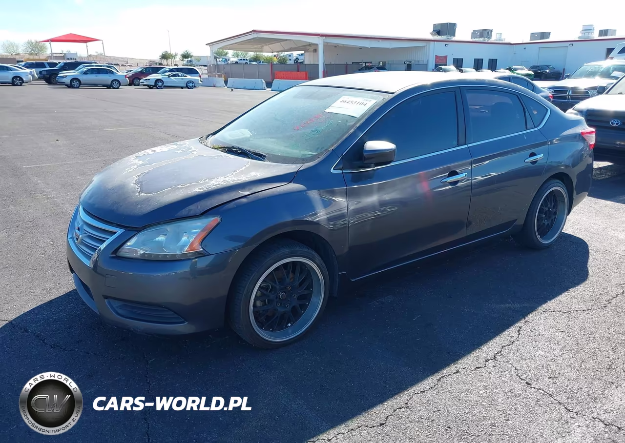 2013 Nissan Sentra Sv VIN:3N1AB7AP0DL777180 - 2