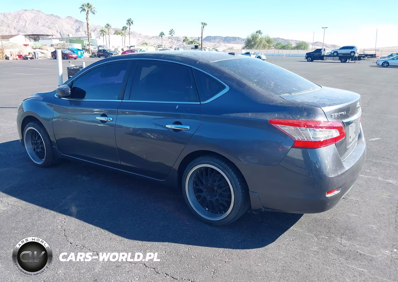2013 Nissan Sentra Sv VIN:3N1AB7AP0DL777180 - 3