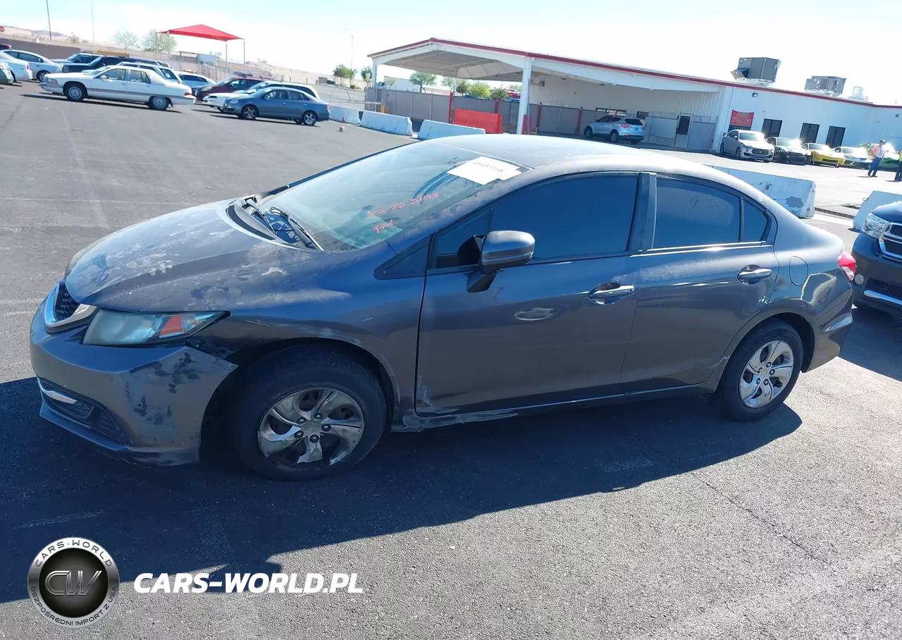 2015 Honda Civic Lx VIN:19XFB2F58FE080599 - 14