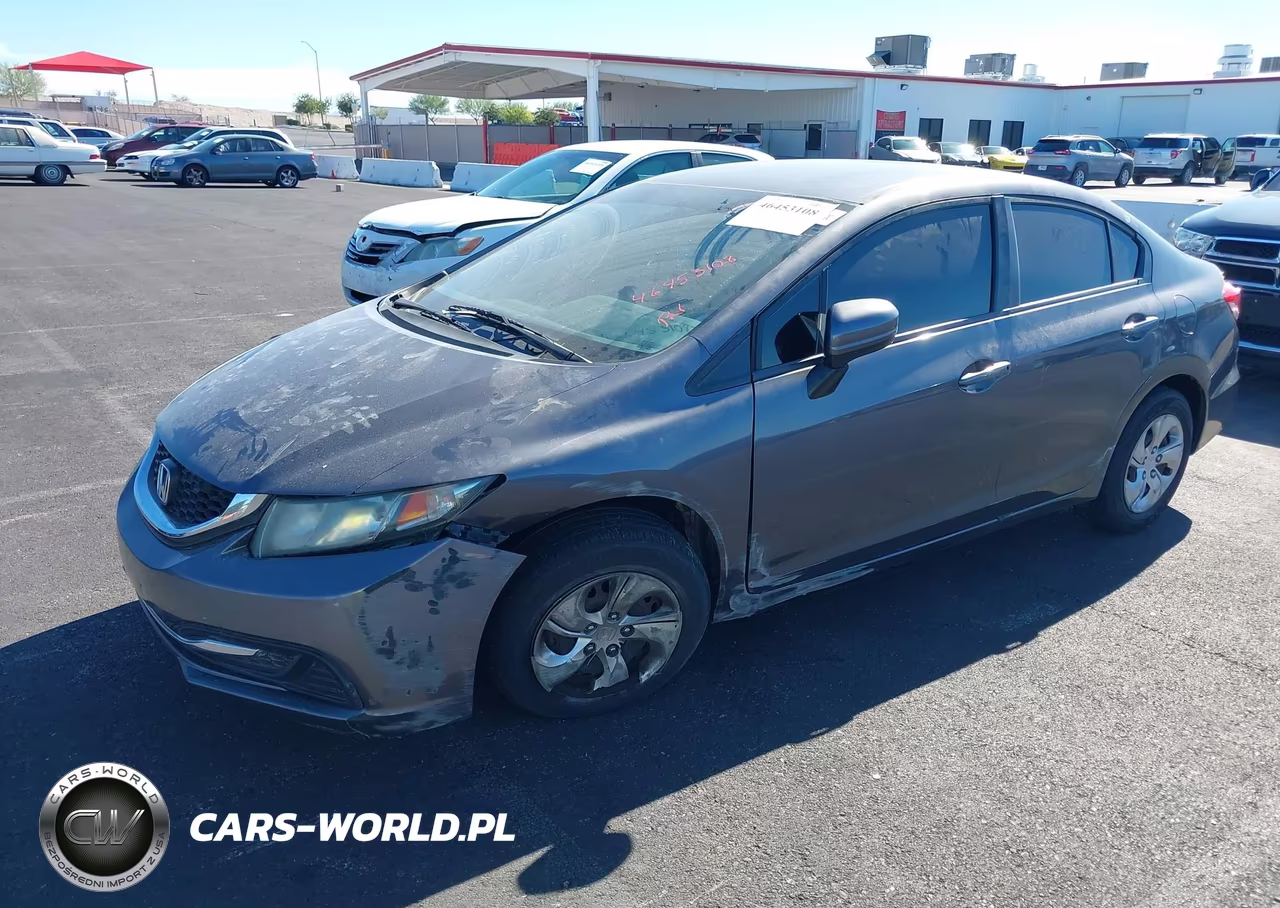 2015 Honda Civic Lx VIN:19XFB2F58FE080599 - 2