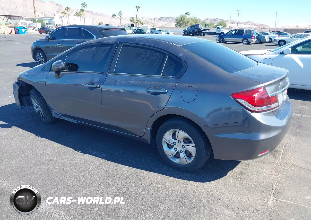 2015 Honda Civic Lx VIN:19XFB2F58FE080599 - 3