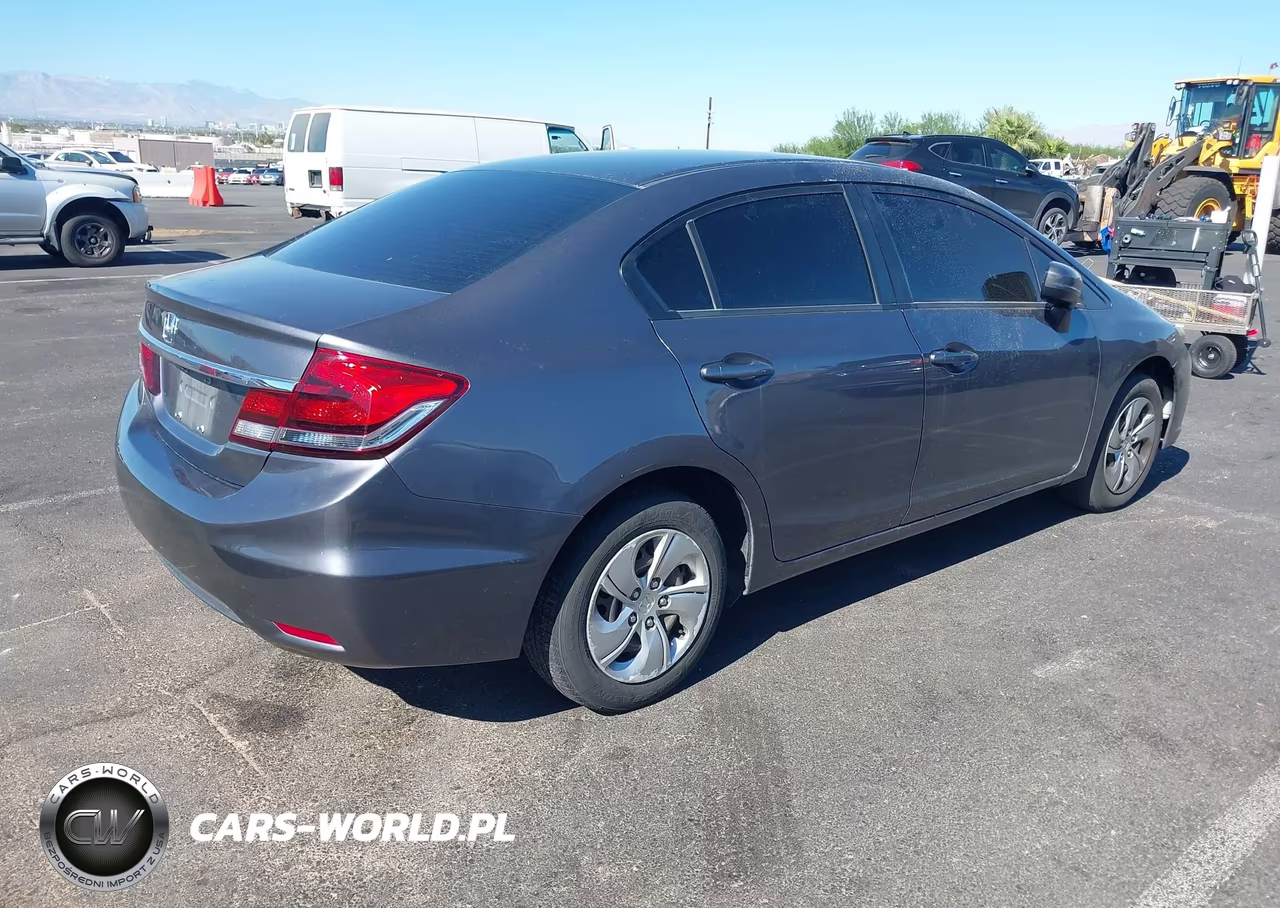 2015 Honda Civic Lx VIN:19XFB2F58FE080599 - 4