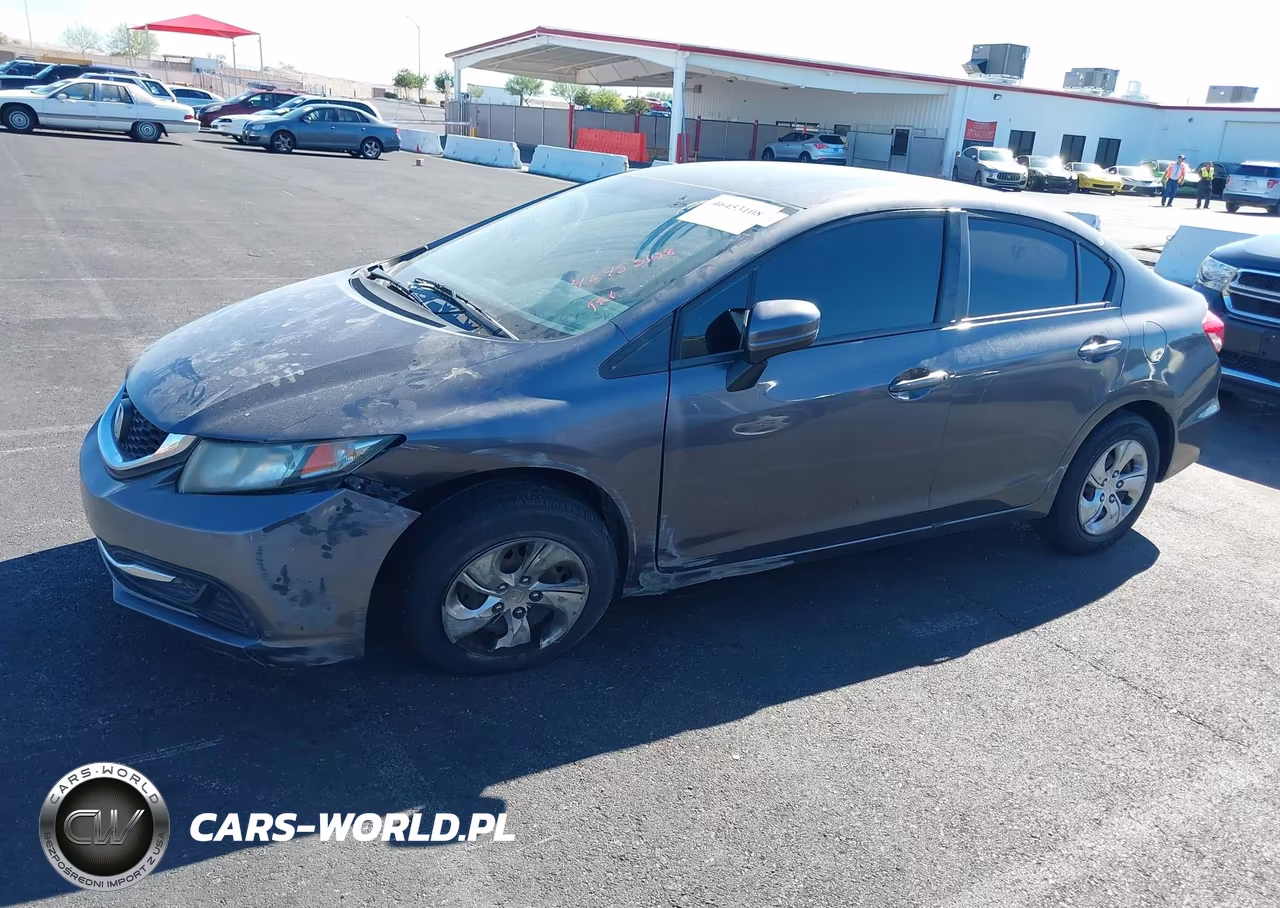 2015 Honda Civic Lx VIN:19XFB2F58FE080599 - 6
