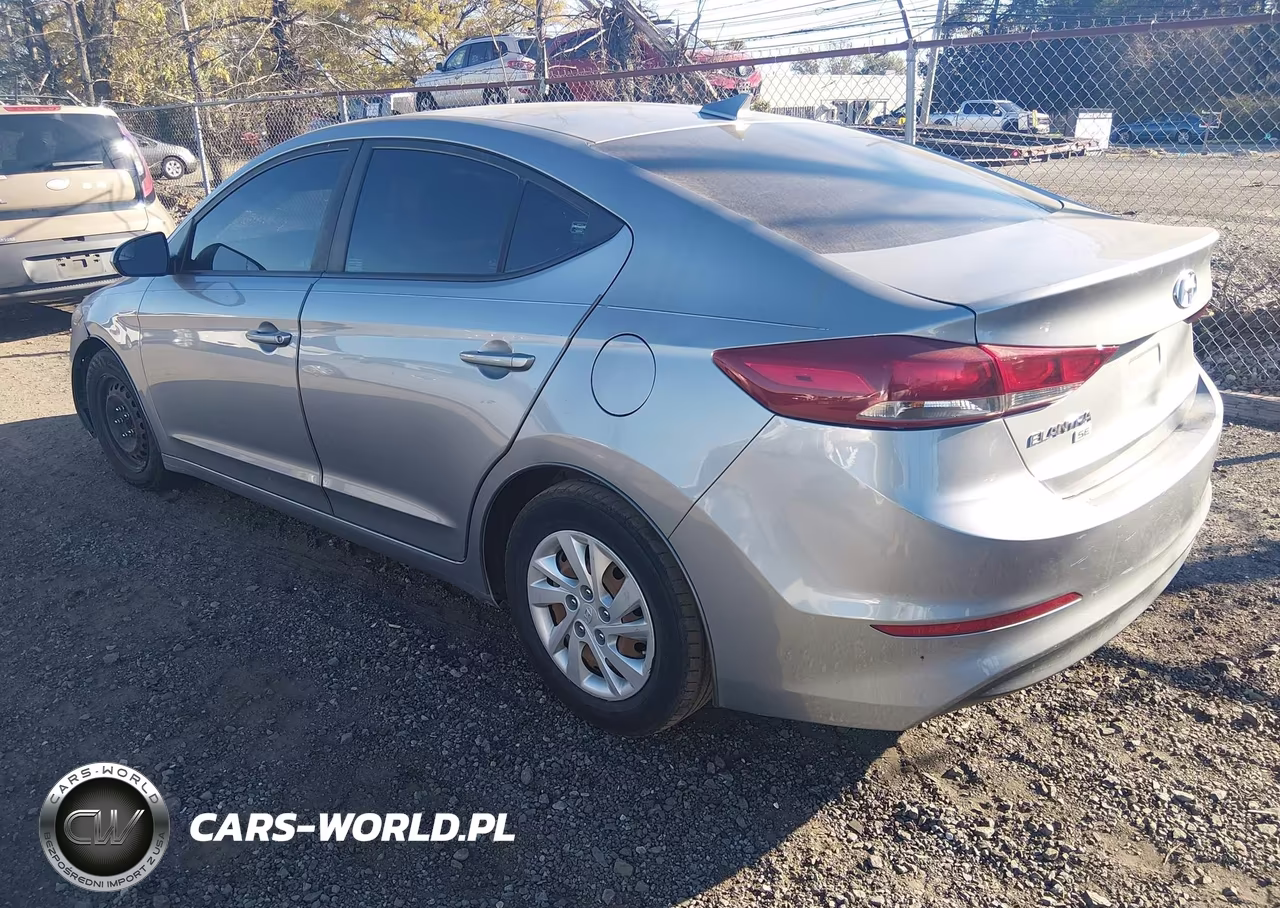 2017 Hyundai Elantra Se VIN:5NPD74LF2HH163803 - 3